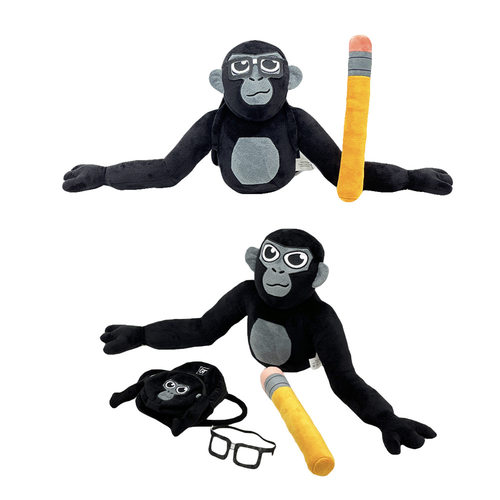 跨境新品Gorilla Tag Monke Plush大猩猩游戏毛绒公仔玩偶