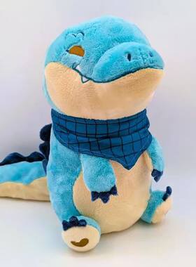新品Munchy Gator Snuggle Paws贪吃鳄鱼抱抱爪毛绒玩偶公仔
