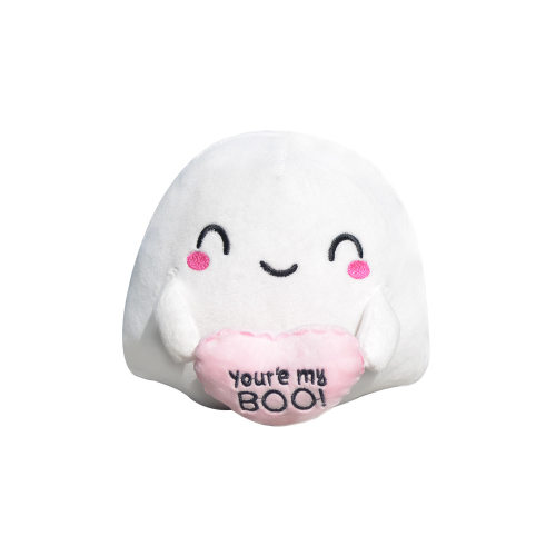 新品跨境you're my boo你是我的宝贝幽灵抱心公仔情侣礼物摆件