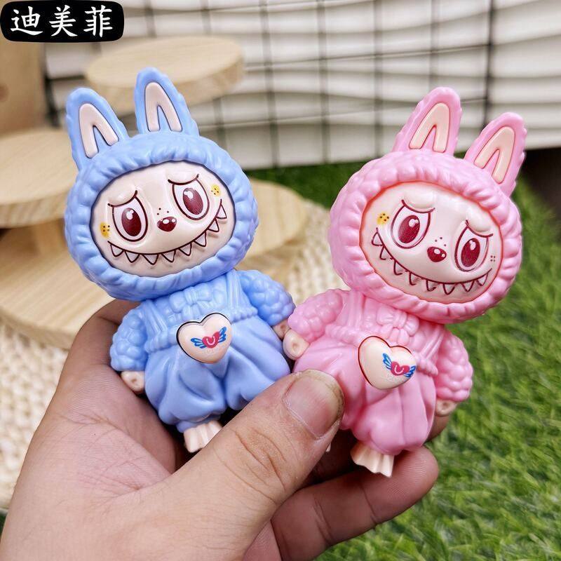 变脸按压拉布迷你布卡通解压新款