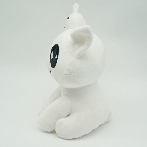 现货跨境新品mewgenics plush喵星人白猫幽灵布偶毛绒玩具公仔