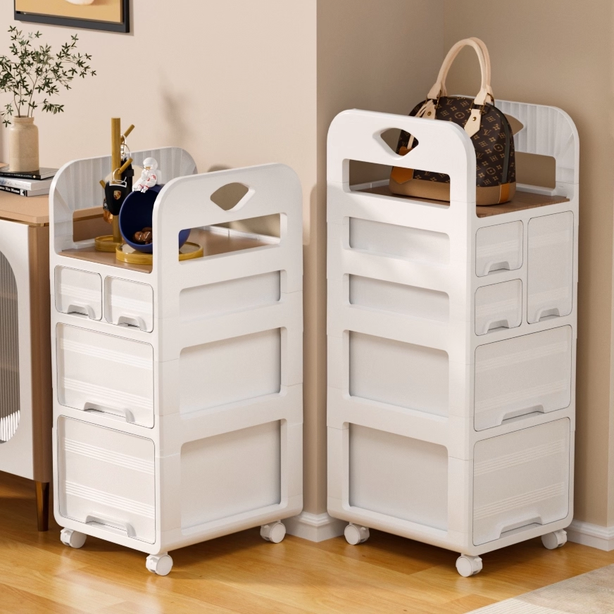 书包置物架抽屉式可移动收纳柜