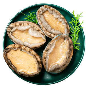 冰鲜部族特大鲍鱼肉鲜活冷冻去壳纯肉新鲜鲍鱼鲜冻商用海鲜批发