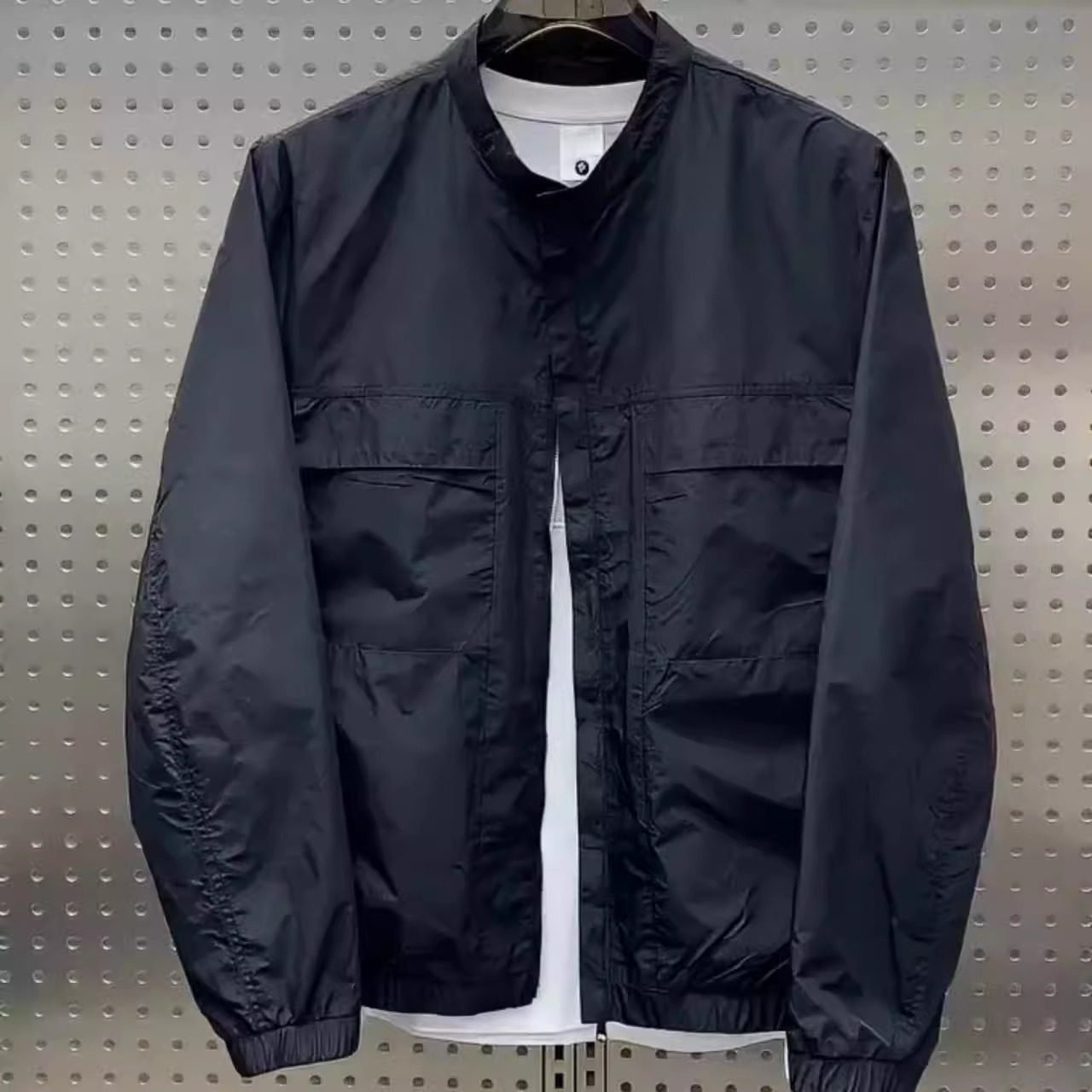 日系简约领工装夹克秋冬季上衣百搭休闲棒球领百搭短款开衩外套男,男装,夹克,淘宝优惠券,粉丝福利购,淘宝优惠卷