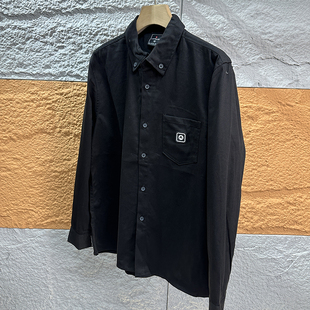 细腻挺阔衬衫 走老美 时尚 印花琎口定织棉混纺男士 夹克外套潮 式