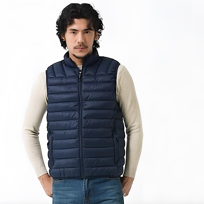 百搭轻量型保暖立领棉马甲