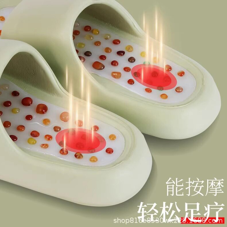 已售2800+韩版清新按摩拖鞋
