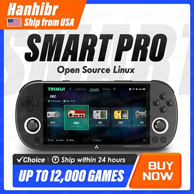 Trimui Smart Pro Handheld Game Console 4.96''IPS Screen Linu