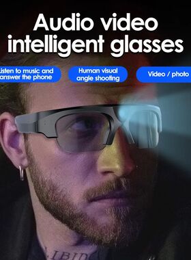 Smart Glasses Camera Wireless Bluetooth Earphone Hands-free