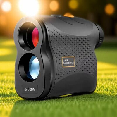 Telescopic Golf Rangefinder 5-500M 6x Lens Laser Measurement