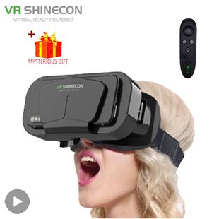 Shinecon VR Glasses 3D Headset Virtual Reality Devices Helme