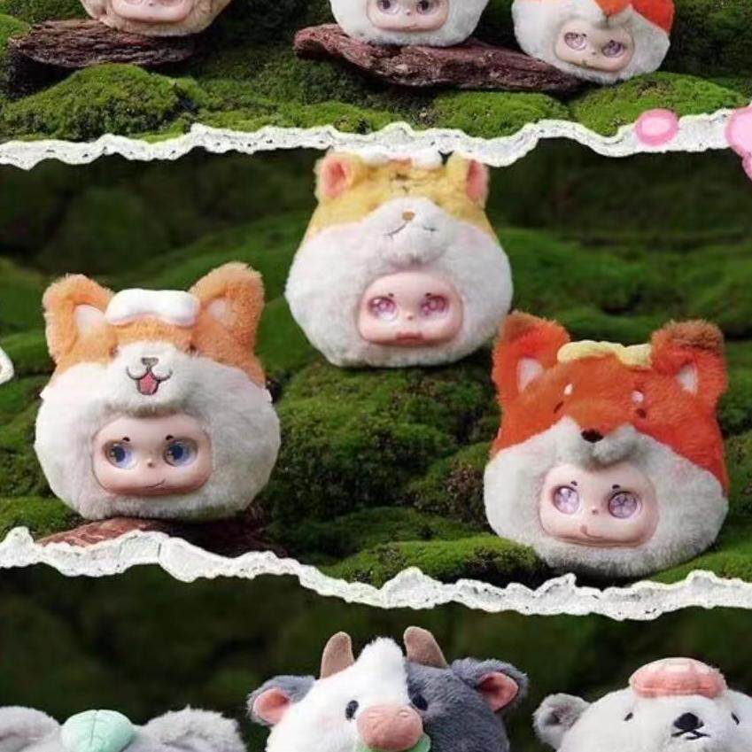 萌兽出没毛绒 in stock 盲盒