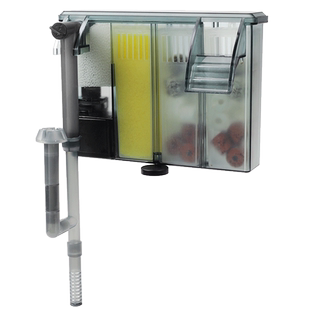 鱼缸过滤器净水循环三合一壁挂外置过滤桶静音瀑布式制氧一体机