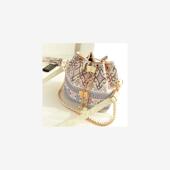 bag shoulder chain Women bucket canvas women handbag