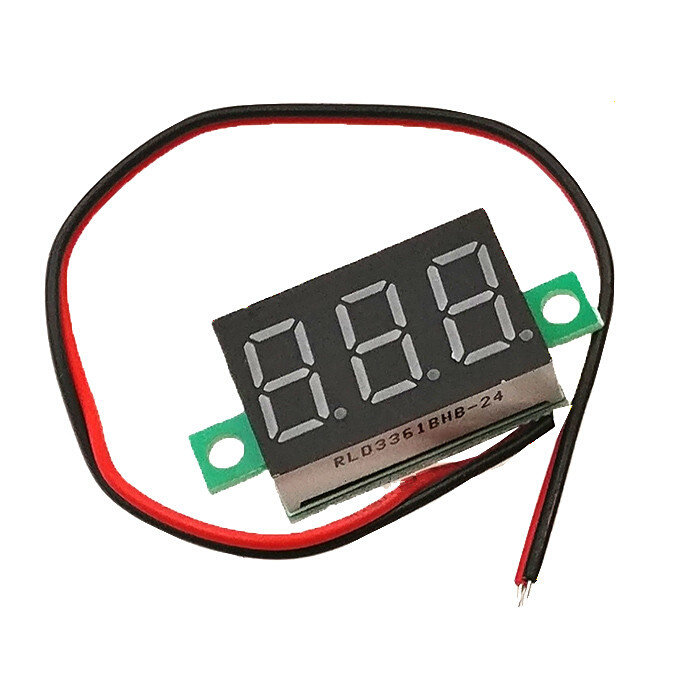 管数字精度可变数码。微型电压表0.36/数线4.5-E30V寸两显示怎么样,好用不?