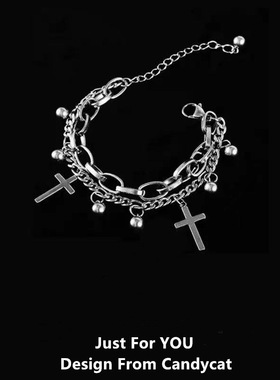 十字架手链女闺蜜情侣