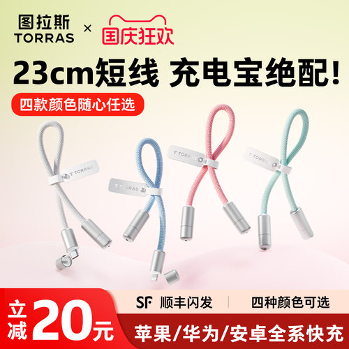 【小巧便携】图拉斯挂饰快充线
