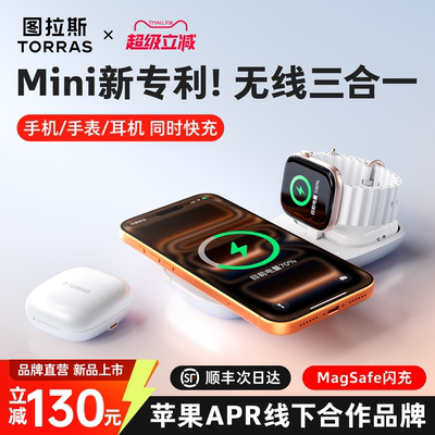 【出行必备】图拉斯三合一口袋充