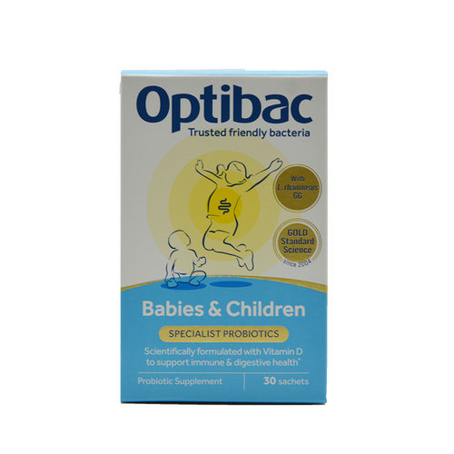 28年4月英国Optibac活性益生菌婴幼儿童孕妇哺乳期益生菌粉30包