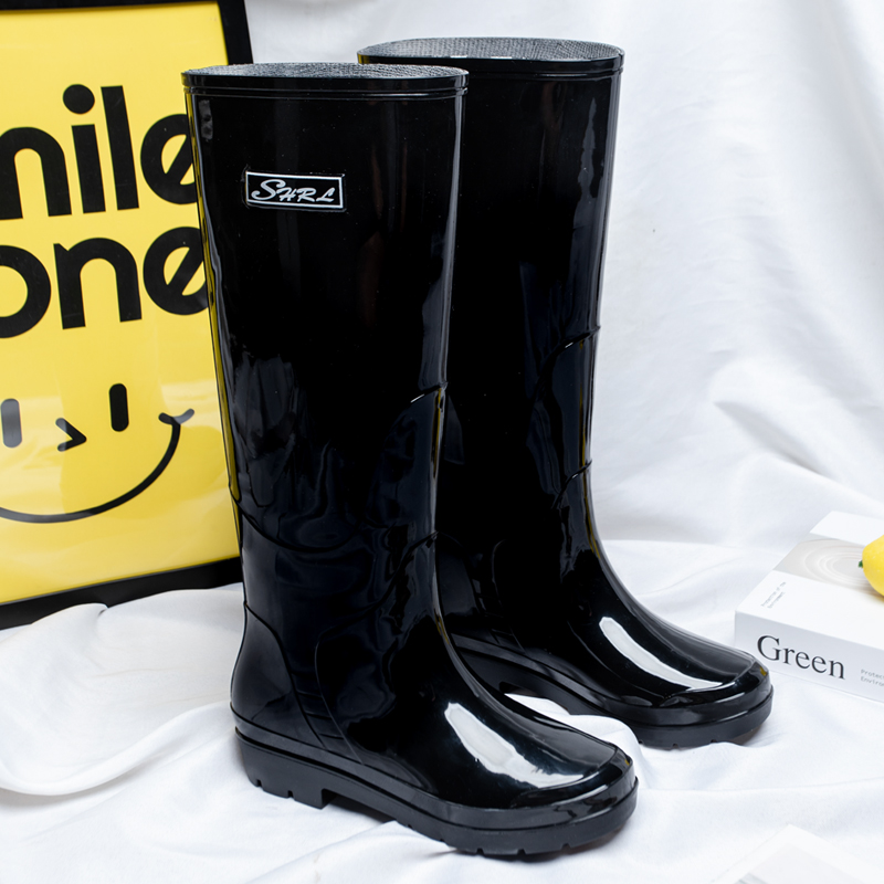 时尚雨鞋女款长筒水鞋特高筒胶鞋