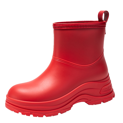 雨靴踩屎感短筒防水防滑水鞋