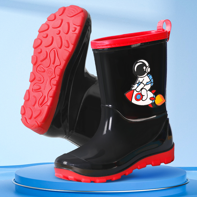 中大童雨靴12-15岁长筒儿童雨鞋