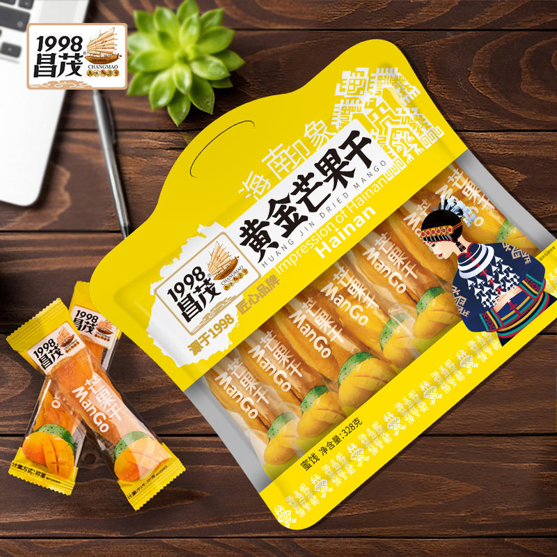昌茂芒果干独立小包装休闲办公看剧海南热带零食