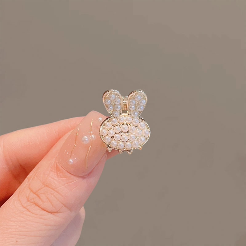 可爱少女珍珠兔子迷你抓夹小号