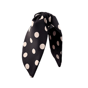 玫瑰的故事刘亦菲黄亦玫同款波点马尾抓夹蝴蝶结发夹盘发鲨鱼夹子