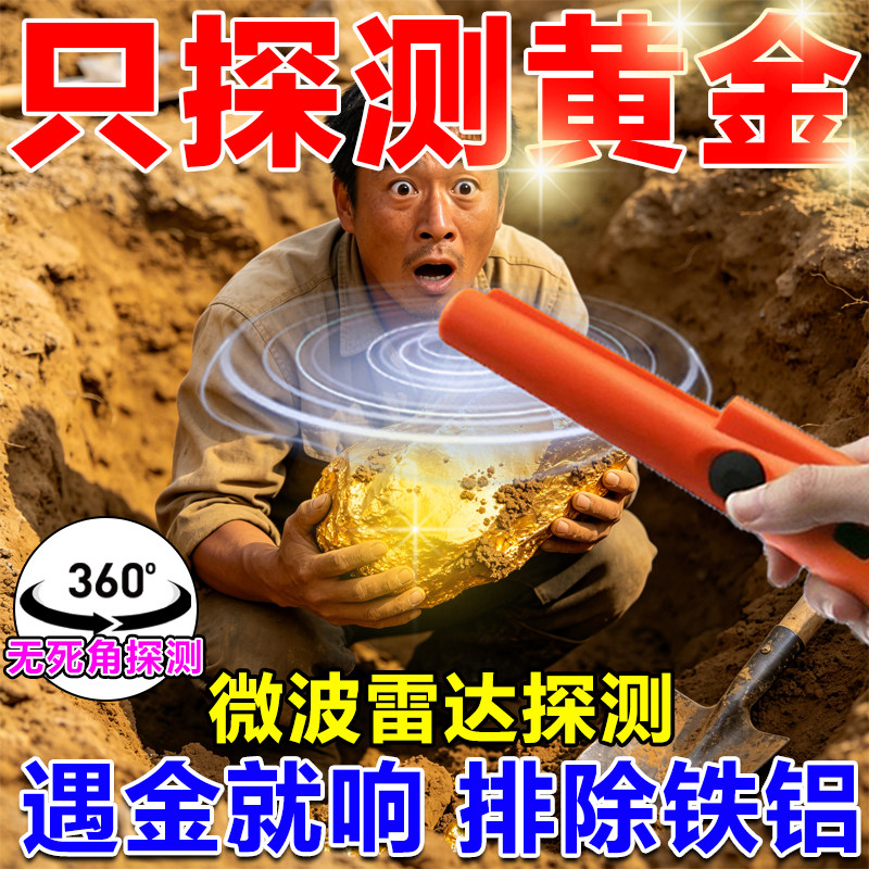 2026新款探金仪器家用找黄金专用神器探测仪德国进口超高精度探测