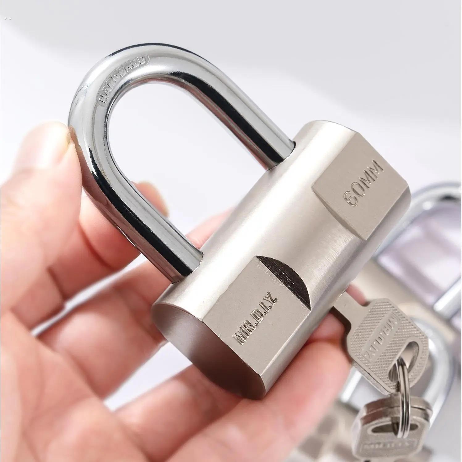 C级铜芯叶片榔头锁防水防锈防盗铜芯挂锁柜子锁大门锁仓库榔头锁