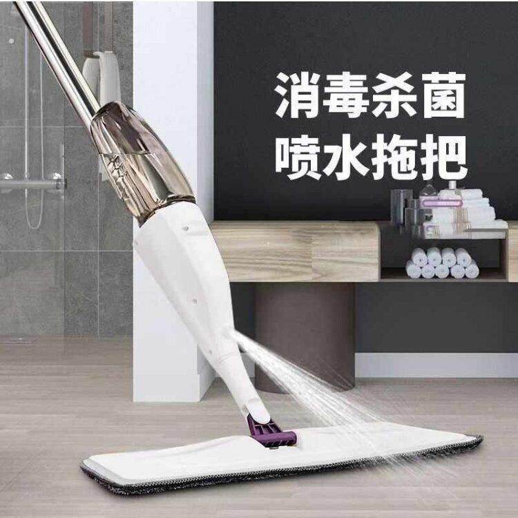 加厚大号喷水拖把家用消毒喷雾洒水平板拖把墩布家居懒人地板吸水