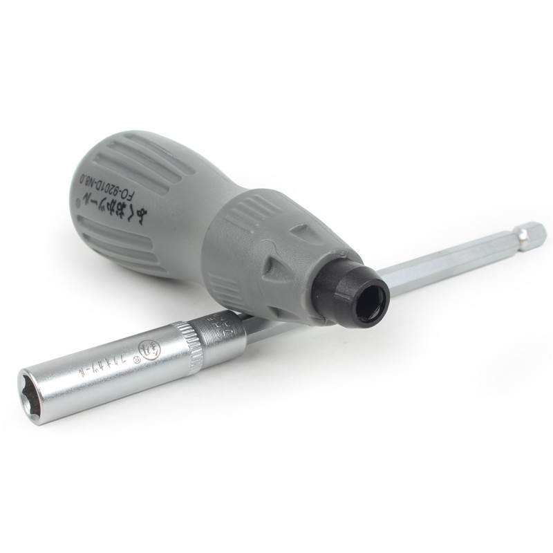 日本福冈外六角套筒头扳手电动六方加深批头手电钻风炮螺丝刀加长