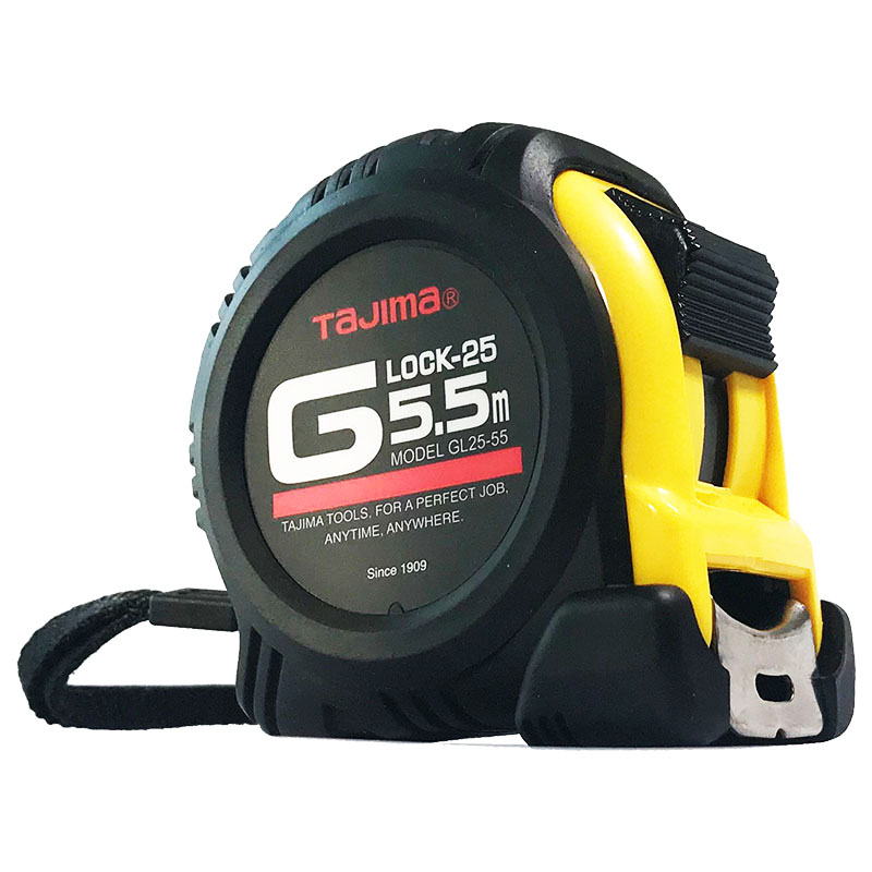 田岛卷尺日本进口双面尺带5.5米3耐磨木工具尺子钢卷尺10米高精度