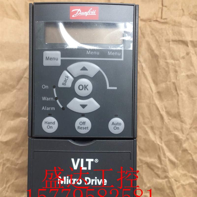 丹佛斯变频器 FC-051PK37T4E20H P/N:132F0017  0.37kw 380V 包好