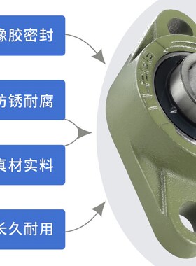 菱形外球面带座轴承固定座UCFL313 314 315 316 317 318 319 320