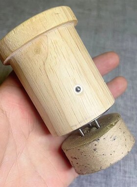 玄黄砭石艾灸罐仪器可携式手持家用悬灸罐刮痧一体器具中医专用