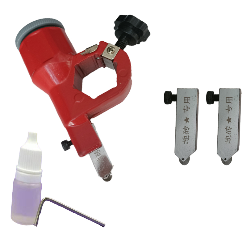 大刀轮T型推刀21毫米油壶刀头地板砖瓷砖玻璃切割刀头六角面爬刀