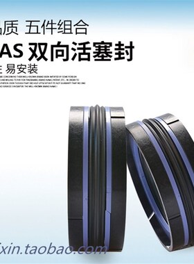 DAS组合密封高品质圈活塞双向油封400 375 380 355 320 295 50.8