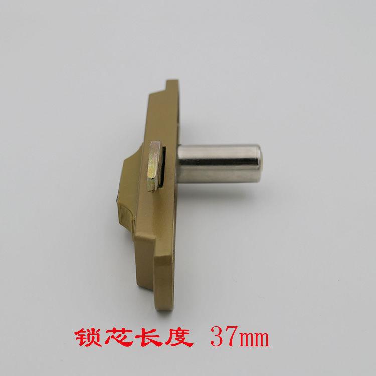 塑钢推拉门锁铝合金平移门锁白色铝塑对开门锁门窗五金配件铝塑锁