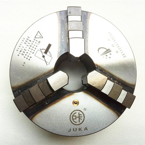 数控车床巨卡自定心三爪淬火卡盘直装式A16 A28 C6短锥卡盘包邮