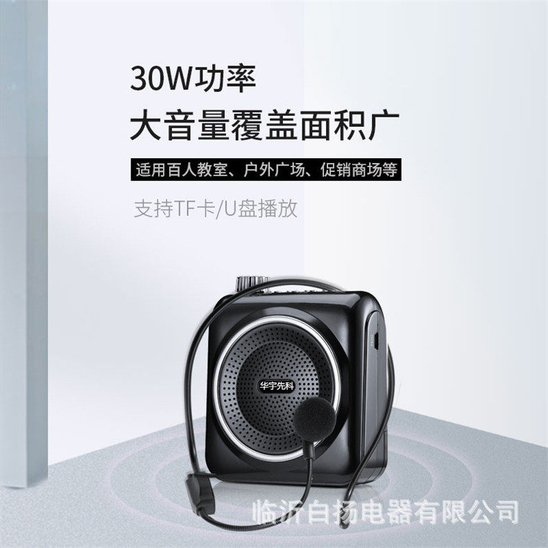 华宇先科T300小蜜蜂迷你扩音器喇叭插卡收音机便携式教师室外专用