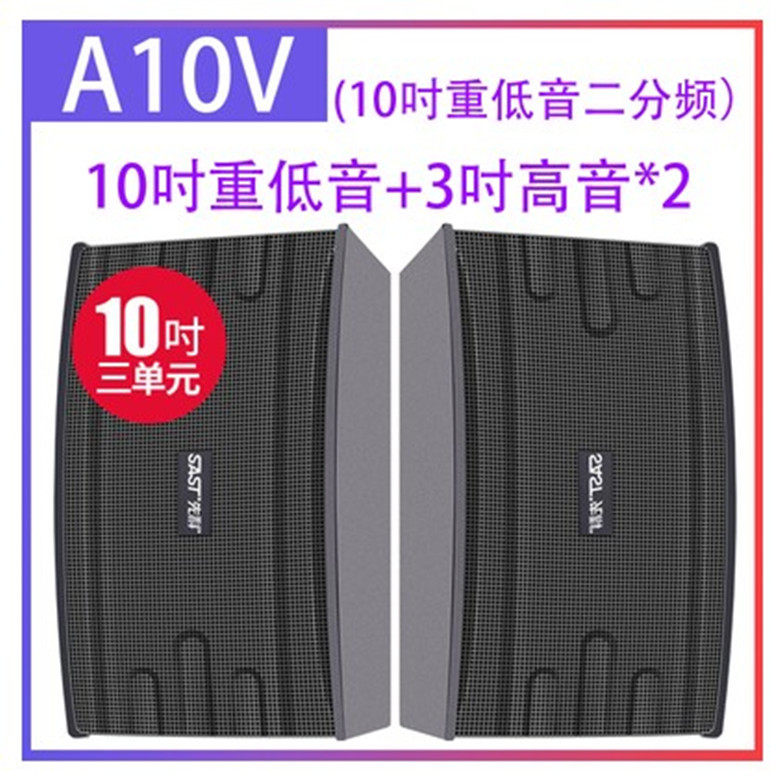 SAST/先科 默认先科A10V/A10专业音响家庭KTV套装大功率舞台唱歌