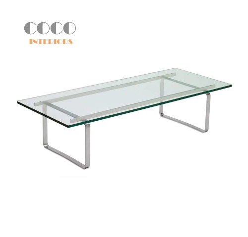 CH106 Long Coffee Table包豪斯意式极简方形茶几客厅家用设计师