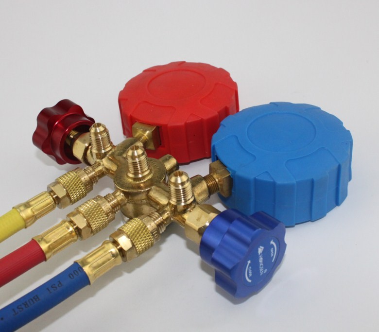 冷媒加jR134R22HS-536C。/加液双表高压鸿森液表整套管R404/加