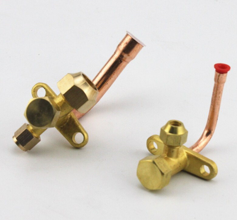 空调原装阀外16高低1D2截止阀。机加厚196//压空调阀门/10/