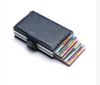 Rfid Blocking Protection Men id Credit Card Holder Wallet