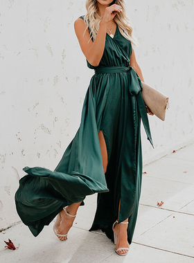 legant Long Dress Loose Sexy Party Dress Club Sundress Dress