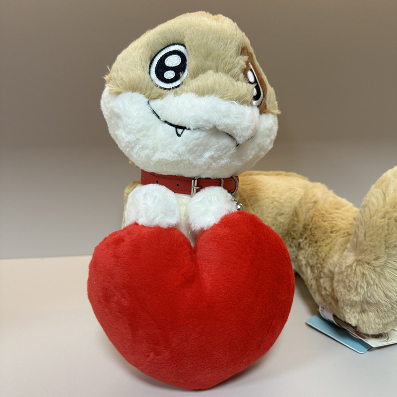 创意变正版身小狗蛇毛绒玩具