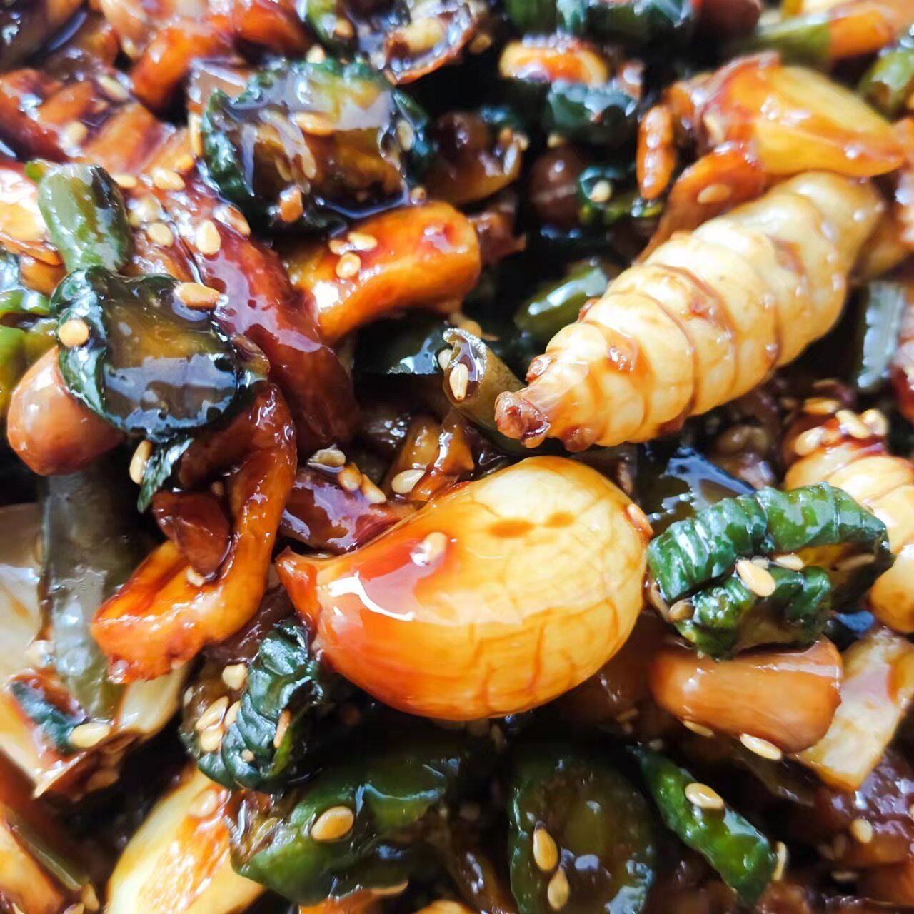 盛京沁香园八宝酱菜东北沈阳小酱菜秘制酱八宝爽口脆嫩官方旗舰店